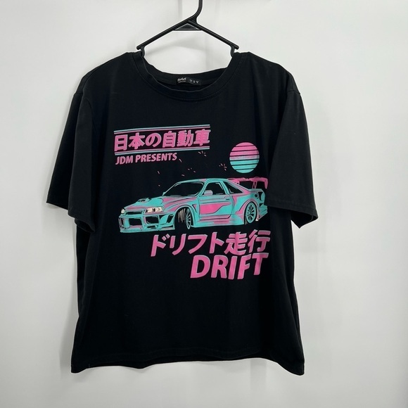 Romwe Drift Short Sleeve T-Shirt Medium - Picture 1 of 3